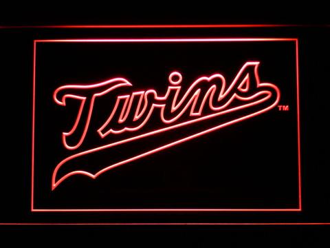 Minnesota Twins 8 LED Neon Sign